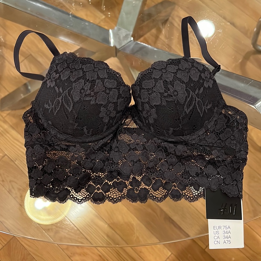 NEW H&M 34A Push Up Bra